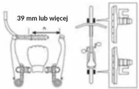 39 mm lub więcej