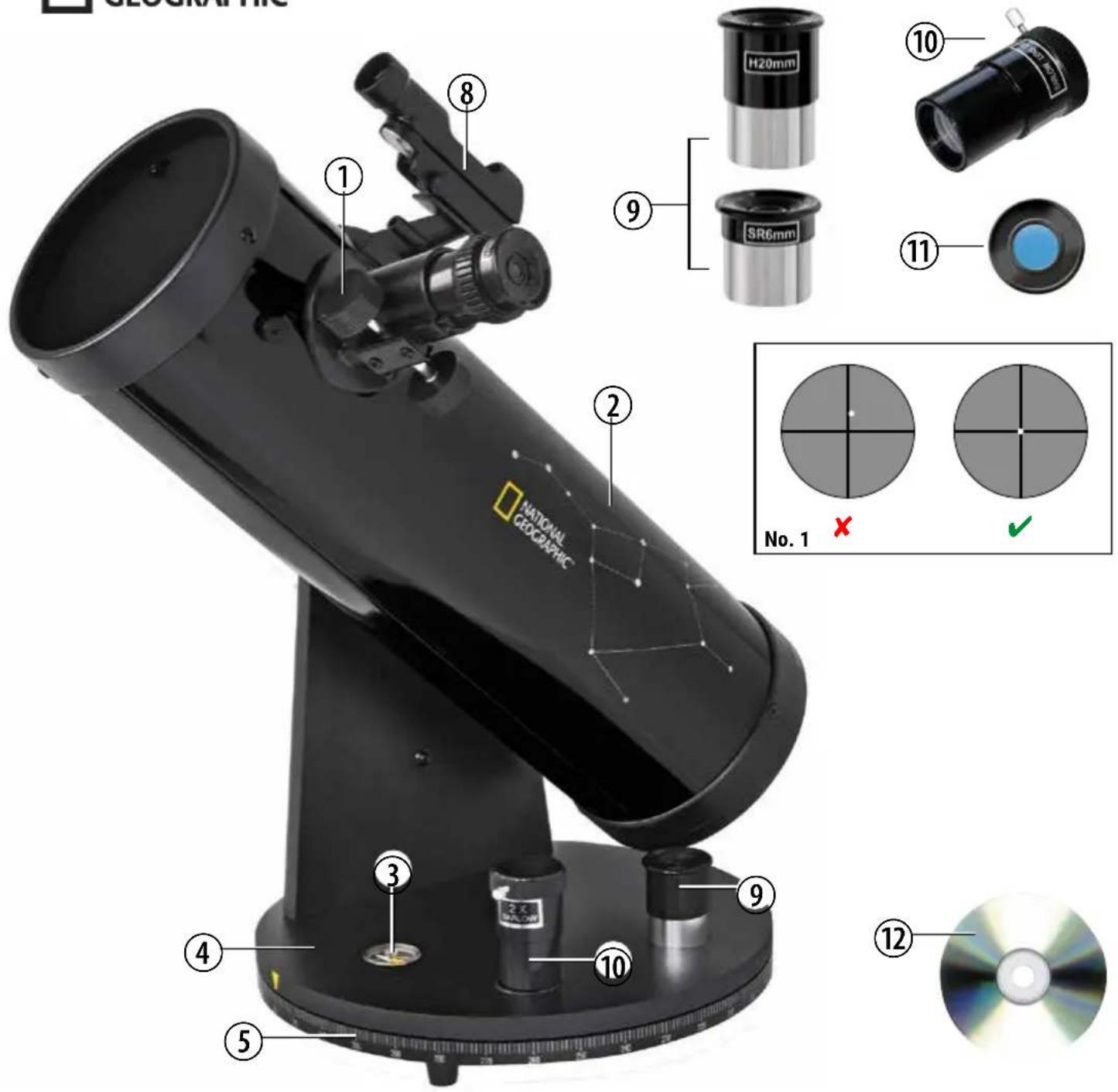 BRESSER National Geographic 114/500 - 1