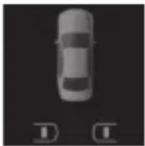 TOYOTA Land Cruiser 150 (2022) - ■ Wyświetlany symbol funkcji ostrzegania o pojazdach nadjeż-dżających z boku (RCTA) - 3