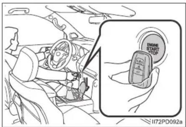 ENGINE START STOP C:0 B II72PD092a