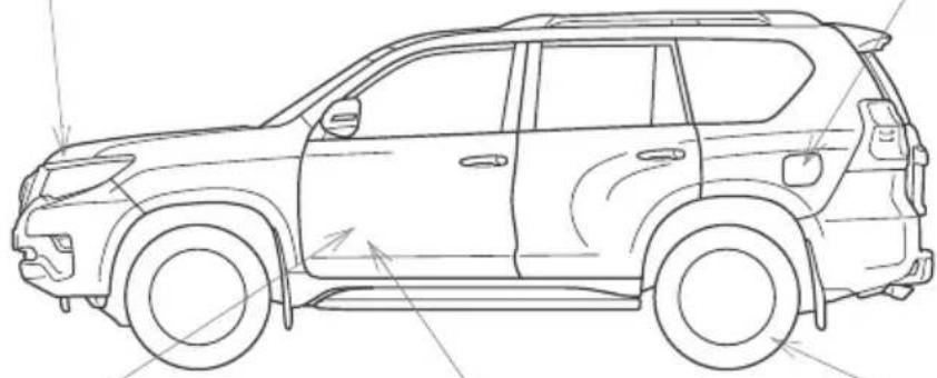 TOYOTA Land Cruiser 150 (2022) - Certyfikaty dotyczące układu monitorowania ciśnienia w ogumieniu - 5