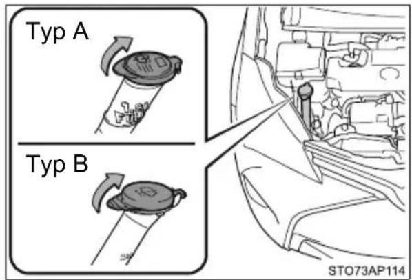 TOYOTA Yaris Hybrid (2016) - Płyn do spryskiwaczy - 1