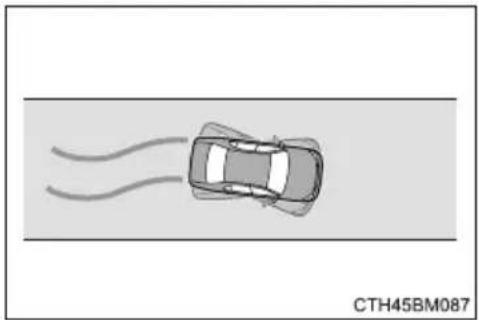 TOYOTA Yaris Hybrid (2016) - ■ Sytuacje, w których układ wczesnego reagowania w razie ryzyka zderzenia (PCS) może nie działać prawidłowo - 8