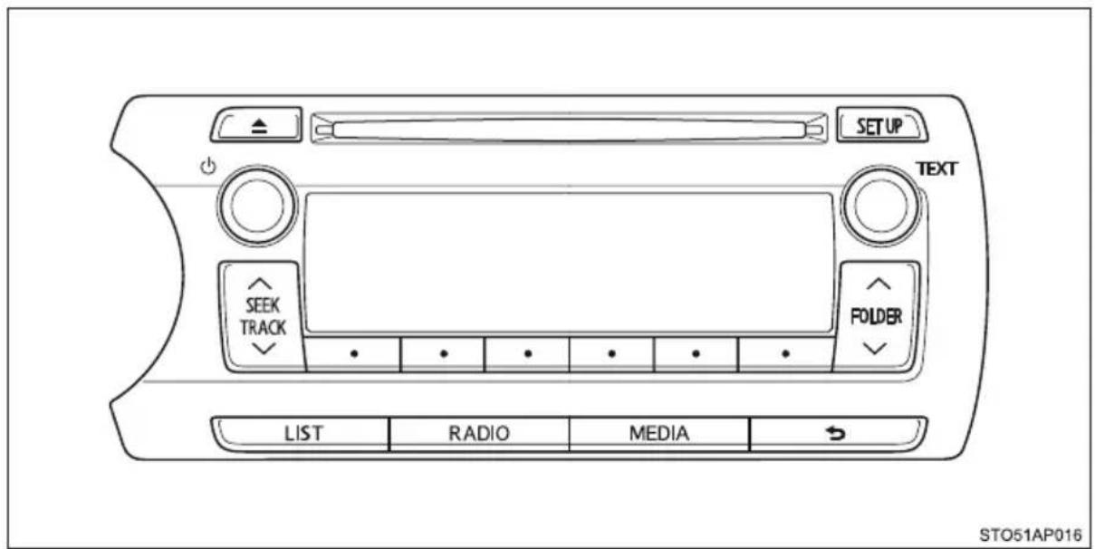 SETUP TEXT FOLDER LIST RADIO MEDIA STO51AP016
