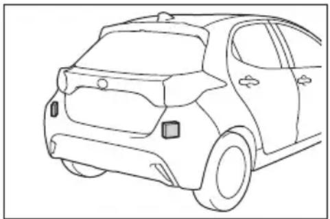 TOYOTA Yaris Hybrid (2023) - OSTRZEŻENIE - 1
