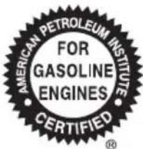 AMERICAN PETROLEUM INSTITUTE FOR GASOLINE ENGINES CERTIFIED®