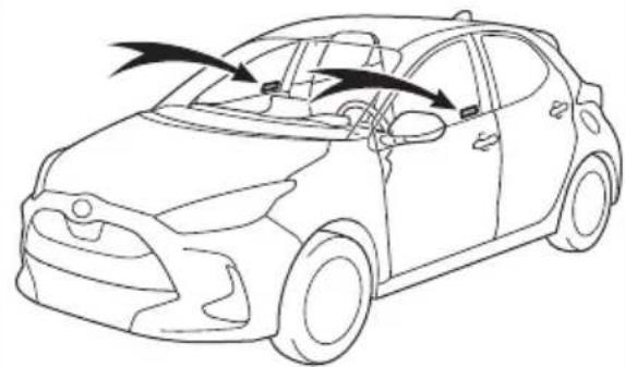 TOYOTA Yaris Hybrid (2023) - Całkowita blokada zamków\* - 1