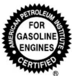 AMERICAN PETROLEUM INSTITUTE FOR GASOLINE ENGINES CERTIFIED®