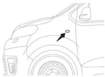 TOYOTA PROACE (2016) - Boczny kierunkowskaz - 1