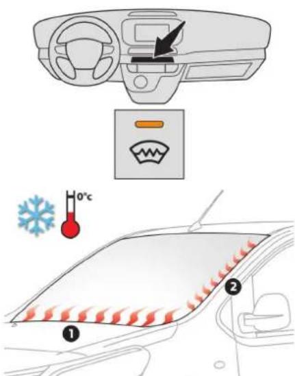 TOYOTA PROACE (2016) - Przednia szyba i dysze spryskiwaczy podgrzewane\* - 1