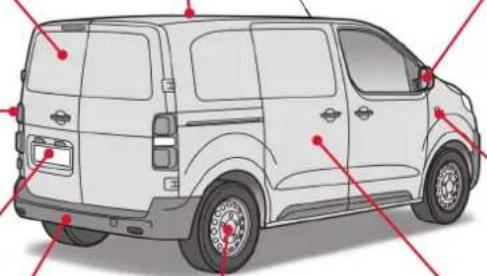 TOYOTA PROACE (2016) - Na zewnątrz (dokończenie) - 1