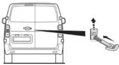 TOYOTA PROACE (2016) - Ryglowanie tylnych drzwi skrzydłowych z oknami - 1