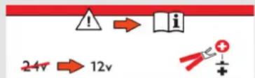 24v → 12v