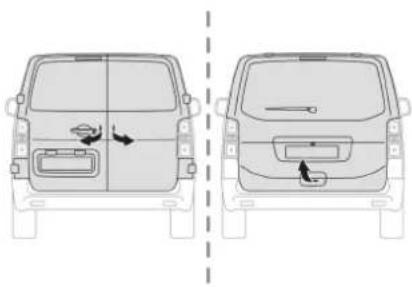 TOYOTA PROACE (2016) - Dostęp do koła zapasowego - 1