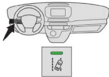 TOYOTA PROACE (2016) - Włączanie / wyłączanie - 1