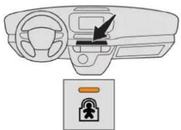 TOYOTA PROACE (2016) - Bezpieczeństwo dzieci – blokada elektryczna - 3