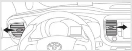 TOYOTA PROACE (2016) - Zalecenia dotyczące ogrzewania, wentylacji i klimatyzacji - 1