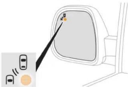 TOYOTA PROACE (2016) - System monitorowania martwego pola - 2