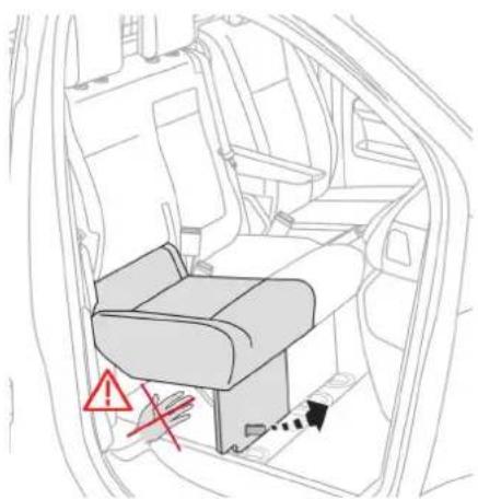 TOYOTA PROACE (2016) - Wyjmowana pokrywa Wyjmowanie pokrywy - 5