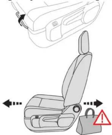 TOYOTA PROACE (2016) - Regulacja wzdłużna Regulacja wysokości - 1