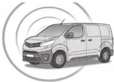 TOYOTA PROACE (2016) - ERA-GLONASS emergency call system (jeśli jest na wyposażeniu) - 1