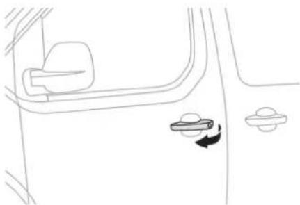 TOYOTA PROACE (2016) - Drzwi przednie Otwieranie Od zewnątrz - 1