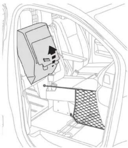 TOYOTA PROACE (2016) - Wyjmowana pokrywa Wyjmowanie pokrywy - 7
