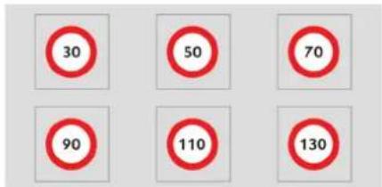 30 50 70 90 110 130
