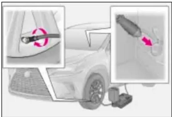 LEXUS NX 300 (2017) - Procedura awaryjnej naprawy - 13