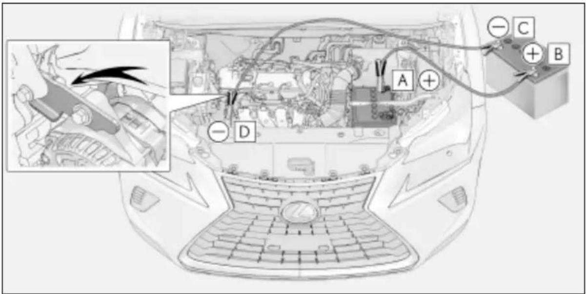 LEXUS NX 300 (2017) - Ponowne uruchomianie silnika - 5