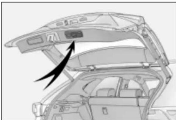 LEXUS NX 300 (2017) - Otwieranie/zamykanie drzwi bagażnika (wersje z elektrycznie sterowanymi drzwiami bagażnika) - 6