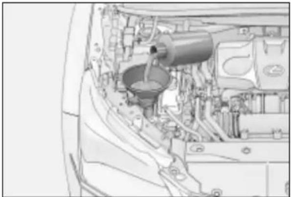 LEXUS NX 300 (2017) - Sprawdzanie poziomu i dolewanie płynu do spryskiwaczy - 1