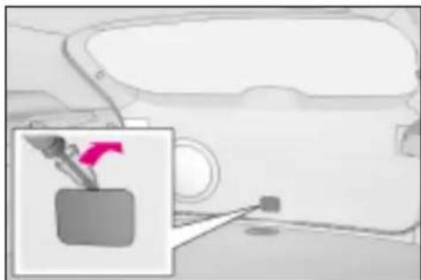 LEXUS NX 300 (2017) - Jeżeli nie działa przycisk zamka drzwi bagażnika - 1