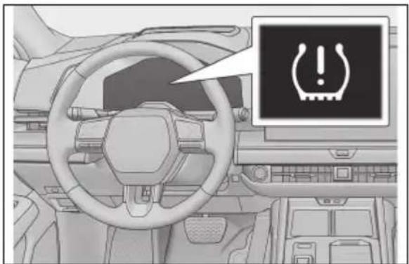LEXUS ES 350e (2026) - Ustawienie przez wybórokreślonego ciśnieniapowietrzawoponach - 1