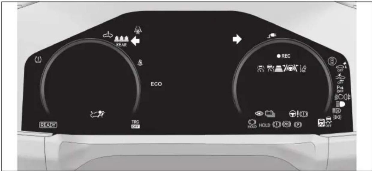 ECA REAR ECO READY TRC OFF REC HOLD HOLD OFF Pole OFF #00# EDGE