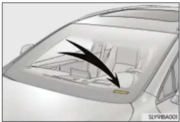 LEXUS NX 200 (2014) - ■ Numer identyfikacyjny pojazdu (VIN) - 1