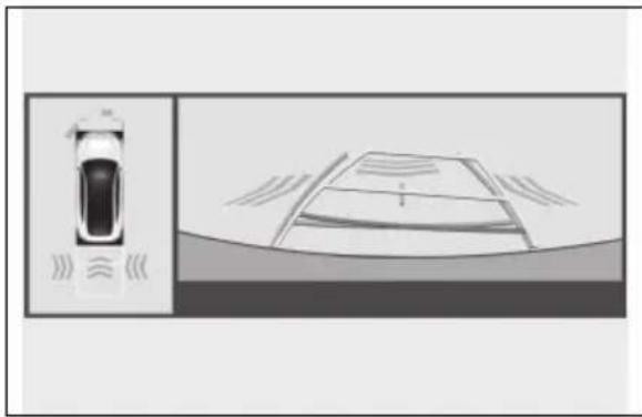 LEXUS ES 500e (2026) - WyświetlanysymbolfunkcjiRCTA - 1