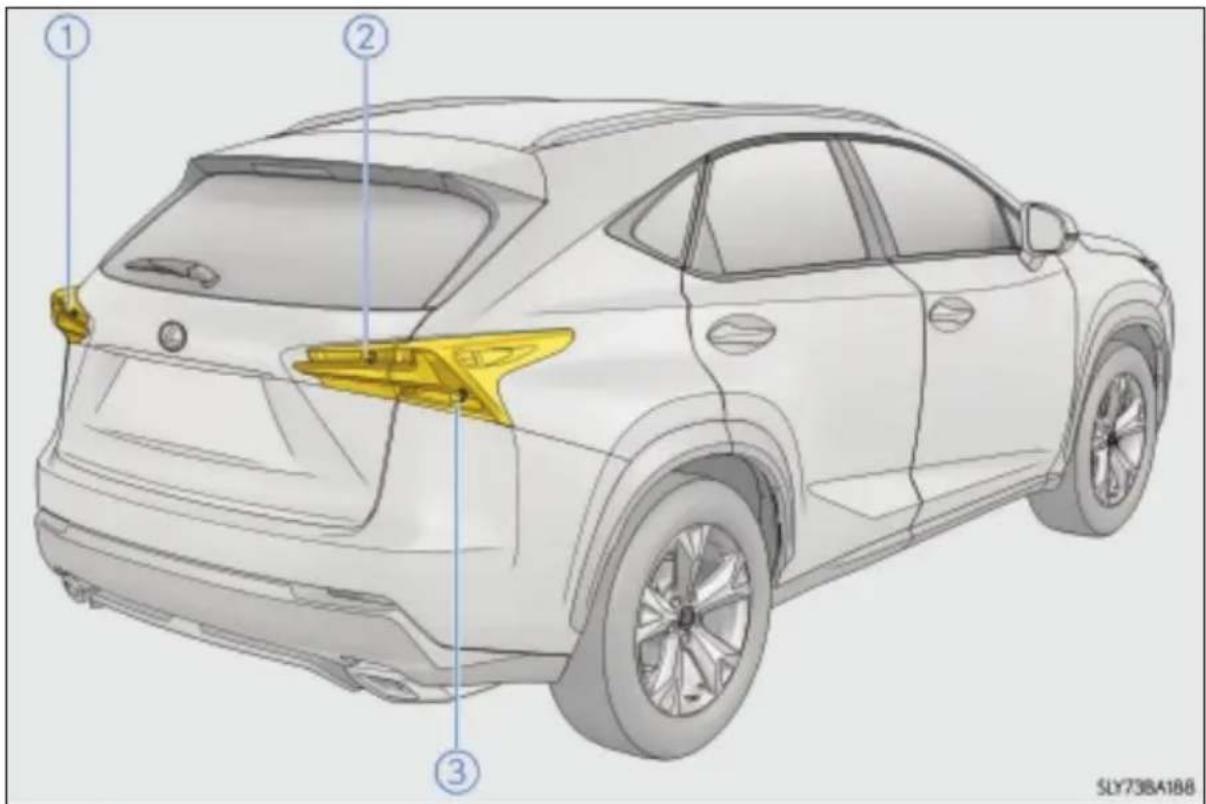 LEXUS NX 200t (2014) - ■ Z tyłu - 1