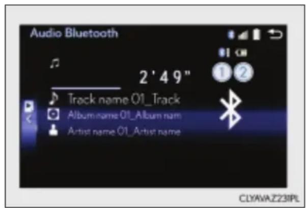 Audio Bluetooth 2'49" Track name 01_Track Album name 01_Album num Artist name 01_Atist name CLYAVA.Z23IPL