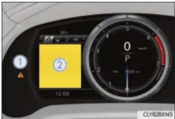 20 V 1 ① ② 12:00 0 P 5 6 7 4 3 2 1 0 000 km CLYB2BX45