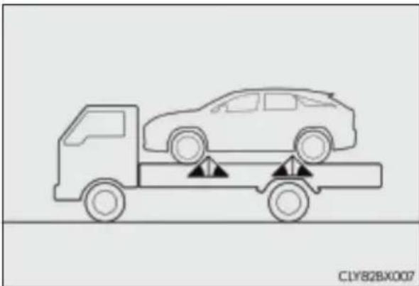 LEXUS RX 350L (2017) - Przewożenie na platformie samochodowej - 2