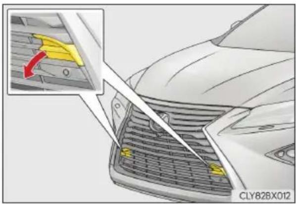 LEXUS RX 200t (2016) - Procedura holowania awaryjnego - 1