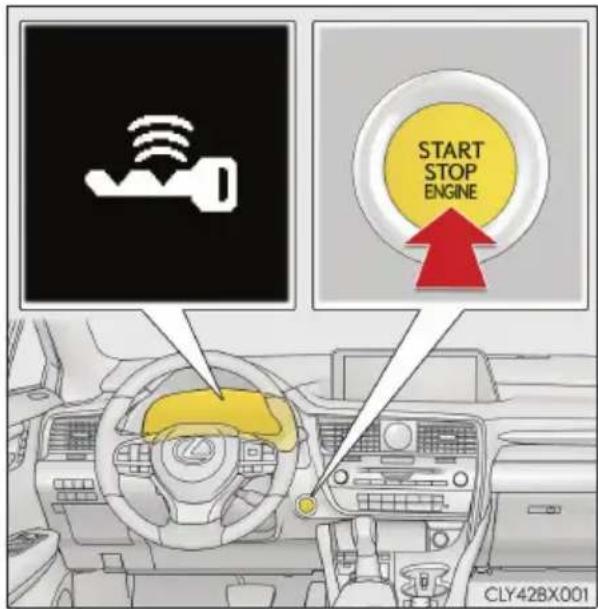 START STOP ENGINE CLY42BX001