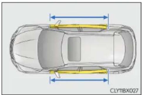 LEXUS RX 200t (2016) - Rodzaje kolizji, przy których odpalenie przednich poduszek powietrznych może nie nastąpić - 5