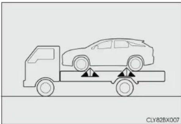 LEXUS RX 200t (2016) - Przewożenie na platformie samochodowej - 2