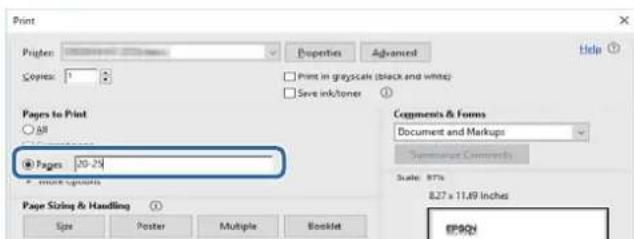EPSON EcoTank M1170 - Drukowanie tylko potrzebnych stron - 1