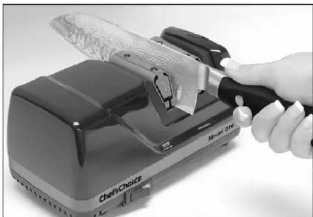 Chef's Choice Model 316 - ETAP 2. POLEROWANIE - 1