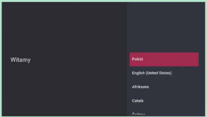 Witamy Polski English (United States) Afrikaans Català Ökstina
