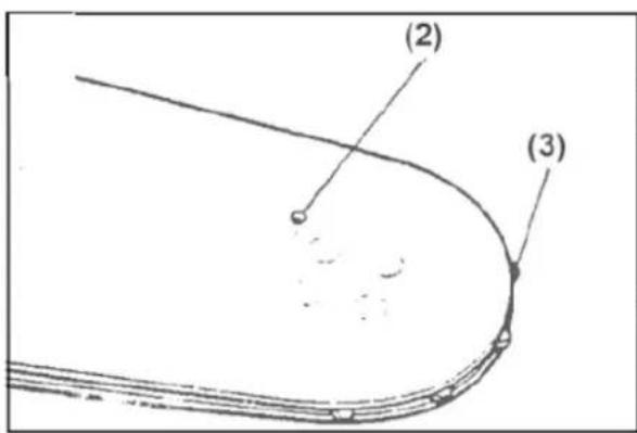 (2) (3)