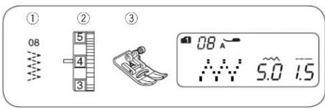 JANOME TXL607 - • Regulacja długości ściegu - 1